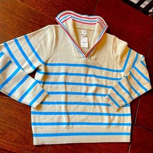 J. CREW 1/4 Zip 100% Cotton Women’s sweater